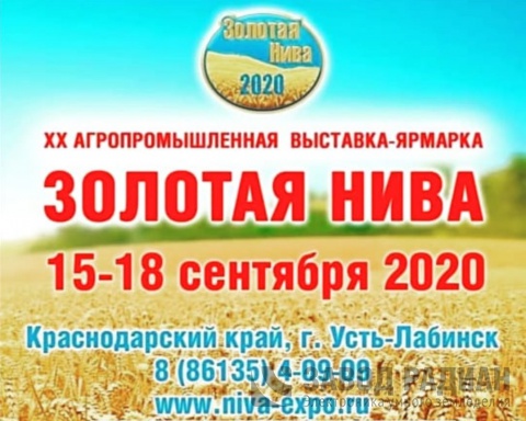 Participation in the exhibition «Zolotaya Niva 2020»